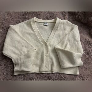Sunday Best Ivory Cardigan Sweater